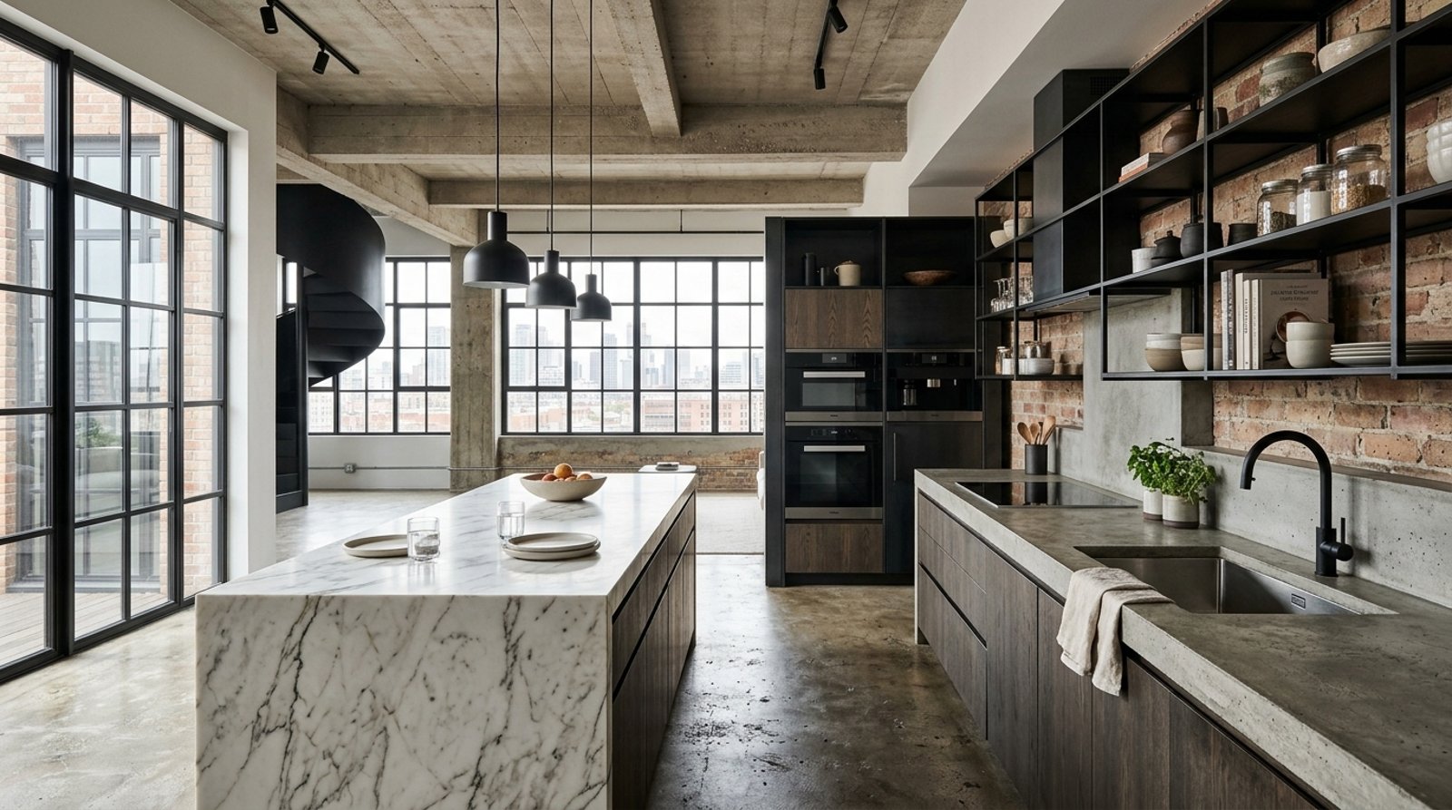Intérieur rénové avec méthode
